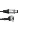 PSSO Patch Cable XLR(F)/XLR(M) S 1m bk
