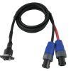 PSSO Patch Cord Speakon/Speakon S 4pin 1m
