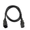 OMNITRONIC IEC Extension 3x0.75 1.5m bk