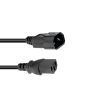 OMNITRONIC IEC Extension 3x1.0 1m bk