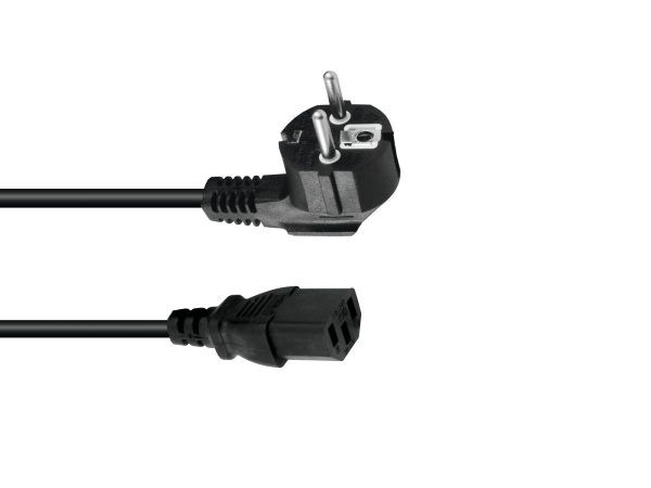 OMNITRONIC IEC Power Cable 3x1.0 3m bk
