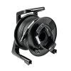 PSSO DMX cable drum XLR 50m bk Neutrik 2x0.22