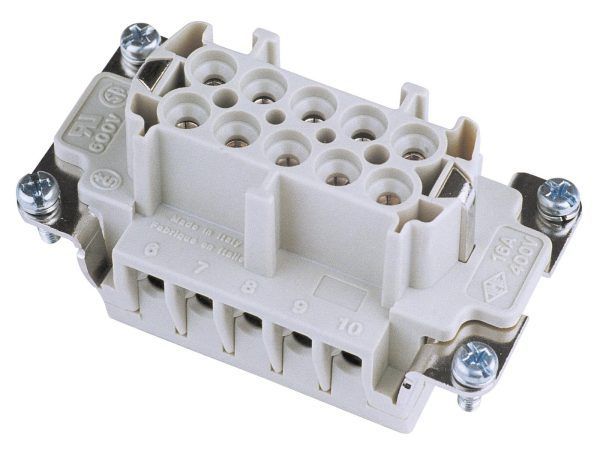 ILME Socket Insert 10-pin 16A