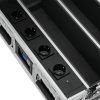 ROADINGER Flightcase 4x AKKU BAR-6 Glow QCL Flex QuickDMX with charging function