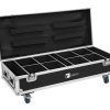 ROADINGER Flightcase 8x AKKU UP-4 QuickDMX with charging function