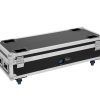 ROADINGER Flightcase 8x AKKU UP-4 QuickDMX with charging function