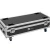 ROADINGER Flightcase 8x AKKU IP UP-4 QuickDMX with charging function