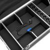 ROADINGER Flightcase 8x AKKU IP UP-4 QuickDMX with charging function