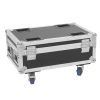 ROADINGER Flightcase 4x AKKU IP UP-4 Plus HCL Spot WDMX with Charging Function