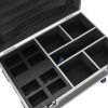 ROADINGER Flightcase 4x AKKU IP UP-4 Plus HCL Spot WDMX with Charging Function