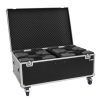 ROADINGER Flightcase 4x LED TMH-X19 Moving head