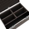 ROADINGER Flightcase 4x LED 4/7C-12 Silent Slim Spot