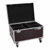 ROADINGER Flightcase 4x LED TMH-X4