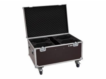 ROADINGER Flightcase 4x LED TMH-X4