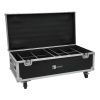ROADINGER Flightcase 8x AKKU IP PAR 7 QCL WDMX with charging function