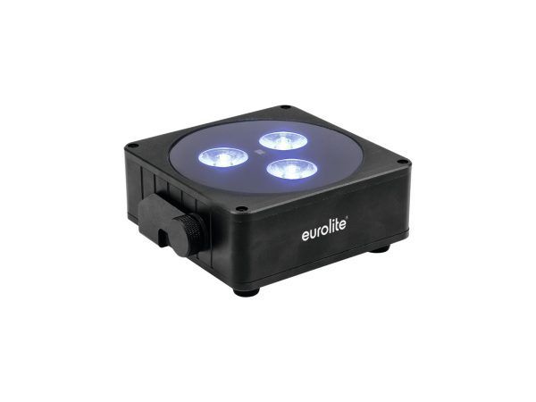 LED spotlámpa akkumulátoros EUROLITE AKKU Flat Light 3 bk