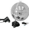 EUROLITE Mirror Ball Set 30cm with LED Spot