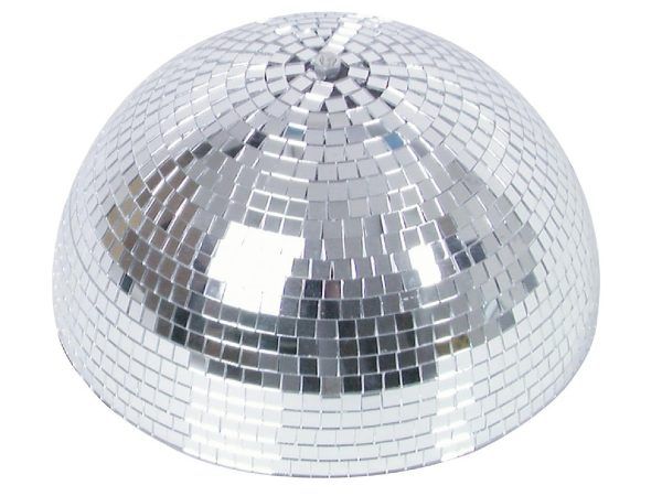 EUROLITE Half Mirror Ball 30cm motorized