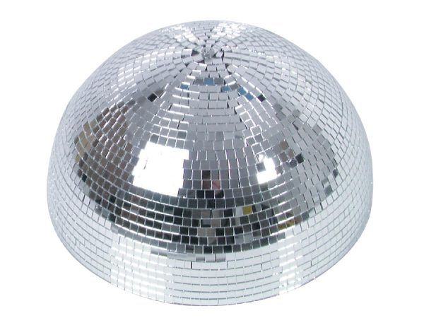 EUROLITE Half Mirror Ball 40cm motorized