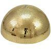 EUROLITE Half Mirror Ball 40cm gold motorized