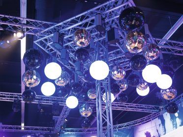 EUROLITE Mirror Ball 30cm black