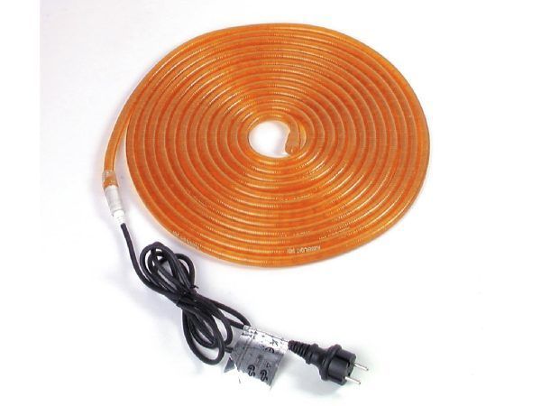 EUROLITE RUBBERLIGHT RL1-230V orange 9m