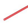 EUROLITE Tubing 10x10mm red UV-active 2m
