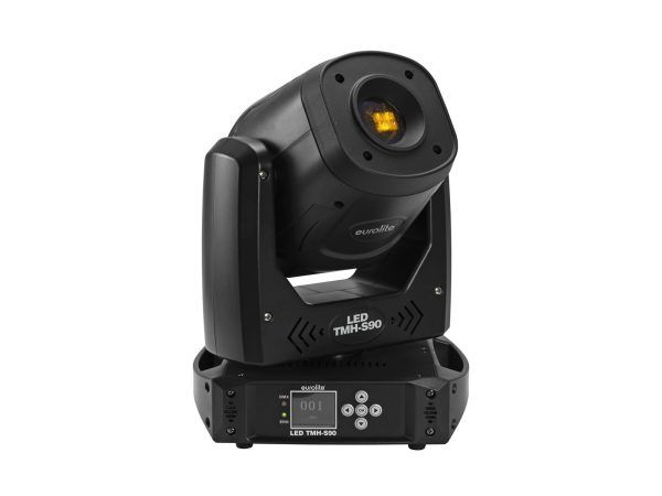 mozgófejes robotlámpa gobóval EUROLITE LED TMH-S90 Moving-Head Spot