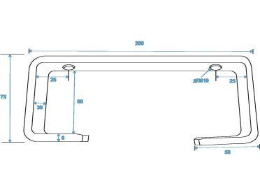 EUROLITE TCH-50/20 C-Clamp silver