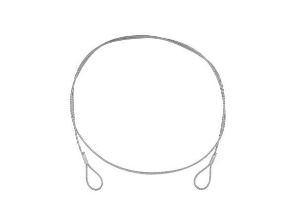 EUROLITE Steel Rope (SC) 900x3mm silver without quick link