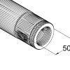 ALUTRUSS SINGLELOCK SP-S500 QUICK-LOCK Pipe bk