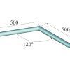 ALUTRUSS SINGLELOCK SPAC-S22 QUICK-LOCK Corner 120° bk
