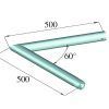 ALUTRUSS SINGLELOCK SPAC-20 QUICK-LOCK Corner 60°