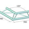 ALUTRUSS BILOCK BQ2-PAC22H 2-way Corner 120°