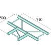 ALUTRUSS BILOCK BQ2-PAT35H 3-way T-Piece 90°