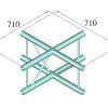 ALUTRUSS BILOCK BQ2-SPAC41V 4-way Cross Piece bk