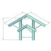 ALUTRUSS DECOLOCK DQ2-SPAL31H 3-way Corner 90° bk