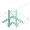 ALUTRUSS DECOLOCK DQ2-SPAC44H 4-way Corner bk