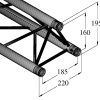 ALUTRUSS DECOLOCK DQ3-200 3-Way Cross Beam