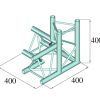 ALUTRUSS DECOLOCK DQ3-PAL34 3-Way Corner 90°
