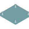 ALUTRUSS DECOLOCK DQ4-SBPM Base Plate MALE bk