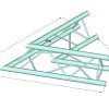 ALUTRUSS DECOLOCK DQ3-SPAC20 2-Way Corner 60° bk
