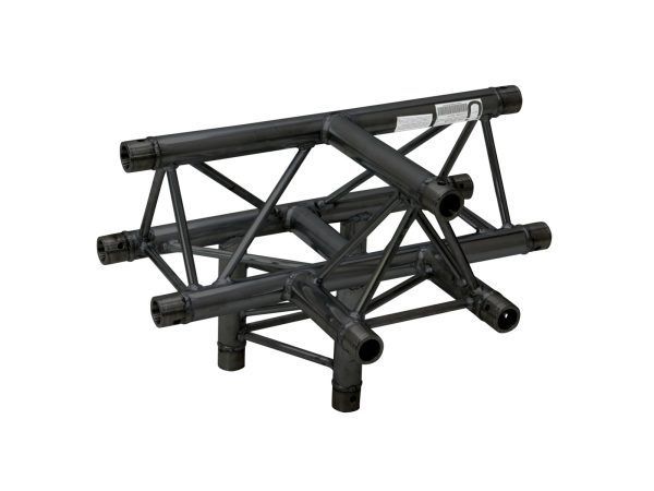 ALUTRUSS DECOLOCK DQ3-SPAT43 4-Way T-Piece / bk