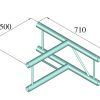 ALUTRUSS BILOCK E-GL22 T35-V 3-Way Corner 90°