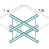 ALUTRUSS BILOCK E-GL22 C41-V 4-Way Cross