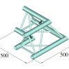 ALUTRUSS TRILOCK E-GL33 C-21 2-Way Corner 90°
