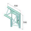 ALUTRUSS TRILOCK E-GL33 C-24 2-Way Corner 90° /