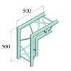 ALUTRUSS TRILOCK E-GL33 C-25 2-Way Corner 90° /