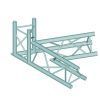 ALUTRUSS TRILOCK 6082AC-20-3 3-Way Corner 60°