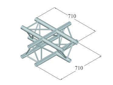 ALUTRUSS TRILOCK 6082AC-41 SU 4-Way Cross